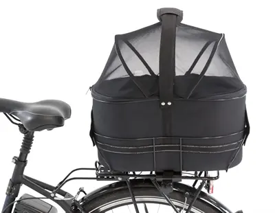 Trixie fietsmand achterop EVA zwart 48 x 29 x 42 cm – tot 6 kg - Afbeelding 4