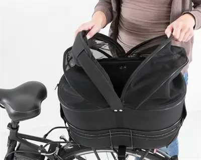Trixie fietsmand achterop EVA zwart 48 x 29 x 42 cm – tot 6 kg - Afbeelding 5
