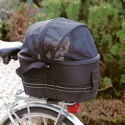Trixie fietsmand achterop EVA zwart 48 x 29 x 42 cm – tot 6 kg - Afbeelding 8