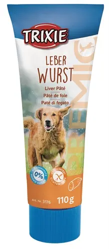 Trixie Premio leverworstpaté 110 g – glutenvrije tube