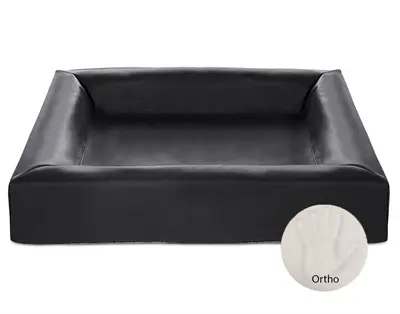 Bia Bed orthopedische hondenmand zwart 85 x 70 x 15 cm – maat 4