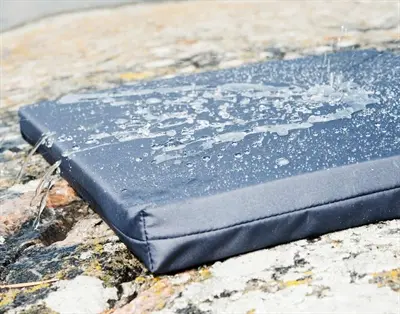Bia Bed outdoor hondenmatras blauw 118 x 73 cm – waterafstotend - Afbeelding 2