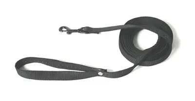 Martin looplijn nylon plat zwart 20 mm x 3 m – voor showlopen