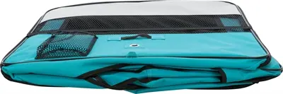 Trixie puppyren pop-up turquoise 130 x 55 cm – nylon, twee ingangen - Afbeelding 5