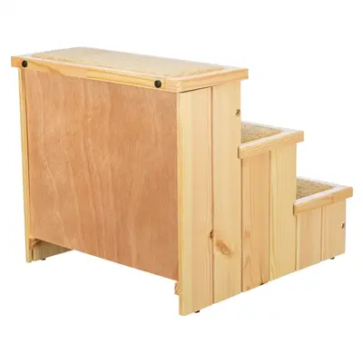 Trixie Petstair trap vurenhout 40 x 45 x 38 cm – met tapijt, hond en kat - Afbeelding 6