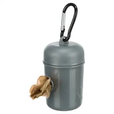 Trixie poepzakdispenser met 2 x 20 zakjes – assorti kleur - Afbeelding 2