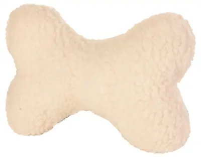 Trixie hondenknuffel pluche bot lamsvachtlook 20 cm – met pieper