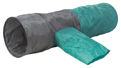Trixie speeltunnel kat 115 x 30 cm – knisperend, vier ingangen