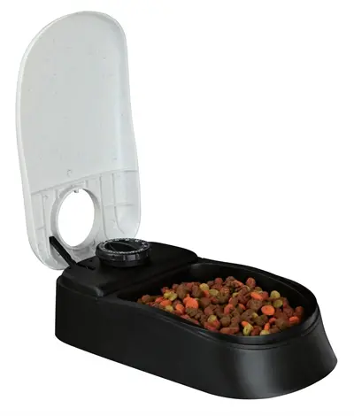 Trixie TX1 automatische voerdispenser 300 ml – timer, 13 x 7 x 24 cm