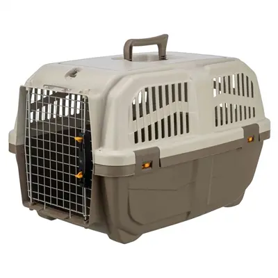 Trixie Skudo transportbox S taupe/zand 60 x 40 x 39 cm – tot 24 kg