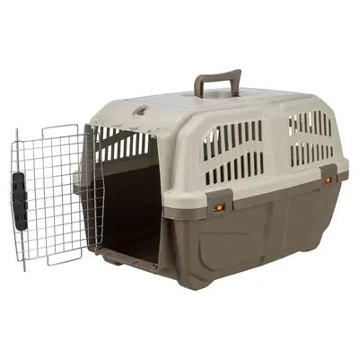 Trixie Skudo transportbox S taupe/zand 60 x 40 x 39 cm – tot 24 kg - Afbeelding 4