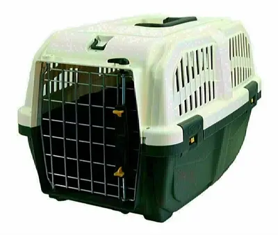 Trixie Skudo transportbox XS antraciet/wit 48 x 31,5 x 31 cm – tot 12 kg