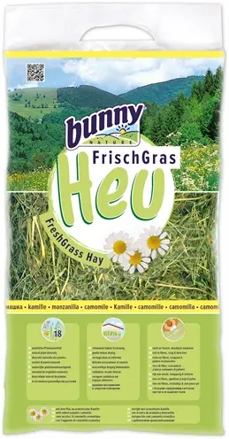 Bunny Nature vers gras hooi met kamille 500 g – knaagdieren