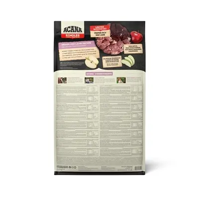 Acana Singles hondenvoer Grass-Fed Lamb 11,4 kg – monoproteïne - Afbeelding 5