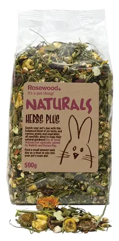 Rosewood Naturals rijke kruidenmix 500 g – voor knaagdieren en konijnen