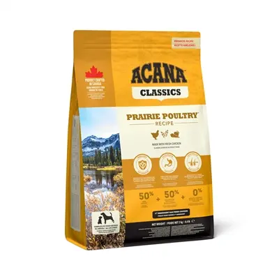 Acana Classics hondenvoer Prairie Poultry 2 kg – kip, kalkoen en ei