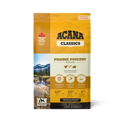 Acana Classics hondenvoer Prairie Poultry 9,7 kg – kip, kalkoen en ei - Afbeelding 4