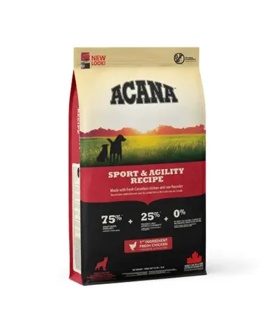 Acana hondenvoer Sport & Agility 17 kg – kip, voor actieve honden