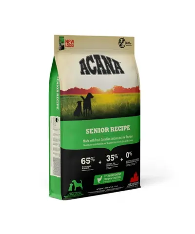 Acana hondenvoer Senior 6 kg – kip, graanvrij