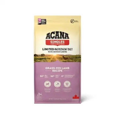 Acana Singles hondenvoer Grass-Fed Lamb 17 kg – grasgevoerd lam - Afbeelding 4