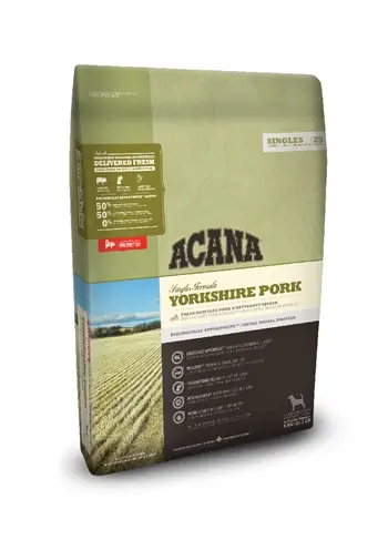 Acana Singles hondenvoer Yorkshire Pork 6 kg – varkensvlees, graanvrij