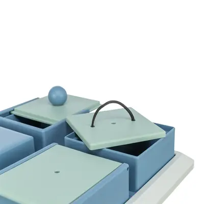 Trixie Dog Activity Poker Box 1 – intelligentiespel 31 x 31 cm, 4 bakjes - Afbeelding 7