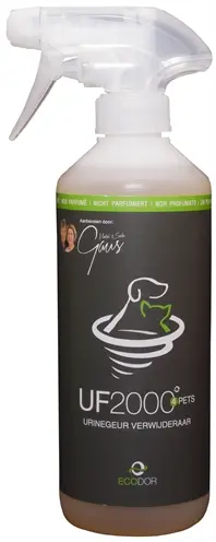 Ecodor UF2000 4Pets urinegeurverwijderaar spray 500 ml – afbreekbaar