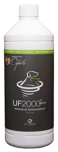Ecodor UF2000 4Pets urinegeurverwijderaar navulling 1 liter