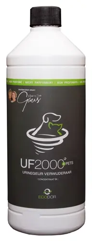 Ecodor UF2000 4Pets urinegeurverwijderaar 1 liter – concentraat 1 op 5