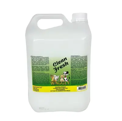 Waggly Clean Fresh dierenverblijfreiniger 5 liter – eucalyptus