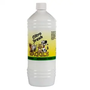 Waggly Citro Fresh citronella reiniger 1 liter – voor dierenverblijven - Afbeelding 1