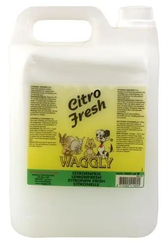 Waggly Citro Fresh reiniger 5 liter – citronellageur