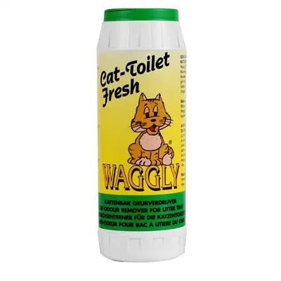Waggly kattenbak geurverdrijver 750 g – kattengrasparfum