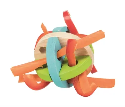 Trixie speel- en snackbal hout 8 cm – vulbaar met snacks - Afbeelding 5