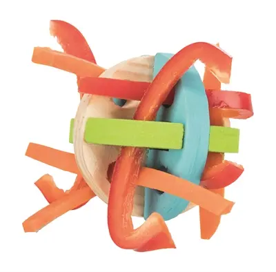 Trixie speel- en snackbal hout 8 cm – vulbaar met snacks - Afbeelding 6