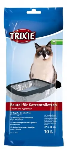 Trixie kattenbakzakken L 46 x 59 cm – 10 stuks