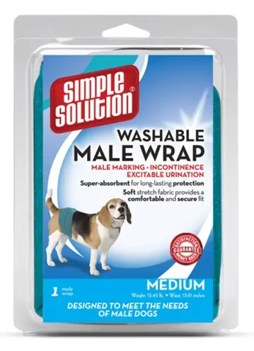 Simple Solution wasbare plasband voor reuen M 30-58 cm – verstelbaar