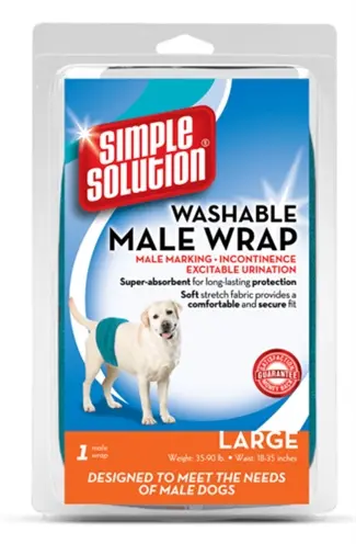 Simple Solution wasbare plasband voor reuen L 48-59 cm – microvezel