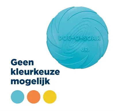 Trixie Dog-o-Soar rubber frisbee 22 cm – waterafstotend, assorti