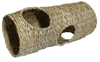Rosewood Naturals gevlochten jumbo tunnel 50 x 20 x 20 cm – zonder plastic