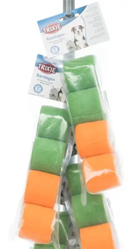 Trixie zelfklevend verband 5 cm x 4,5 m – 4 stuks, bijtbestendig - Afbeelding 4