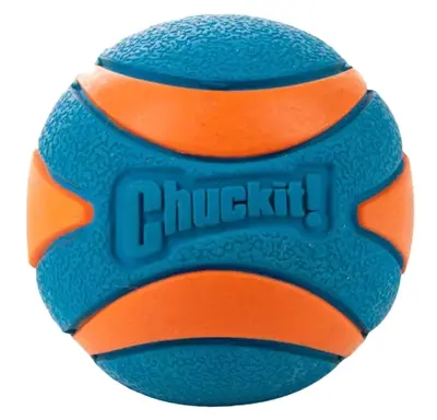Chuckit Ultra Squeaker hondenbal L 7 cm – met pieper, rubber
