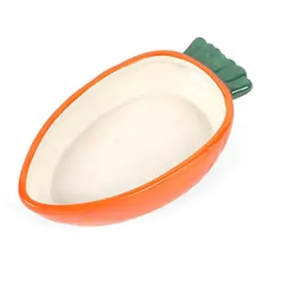 Happy Pet voerbak wortel 13,5 x 6,5 x 3 cm – keramiek