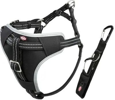 Trixie autotuig hond Dog Protect zwart 50-65 cm x 2 cm