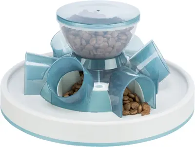 Trixie Cat Activity Tunnel Feeder denkspel 28 x 14 cm – slowfeeder