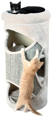 Trixie krabton Gracia lichtgrijs/grijs 38 x 38 x 85 cm – sisal