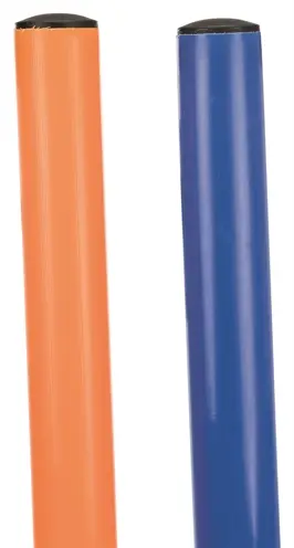 Trixie Dog Activity agility slalom blauw/oranje 115 x 3 cm – 12 stangen - Afbeelding 3