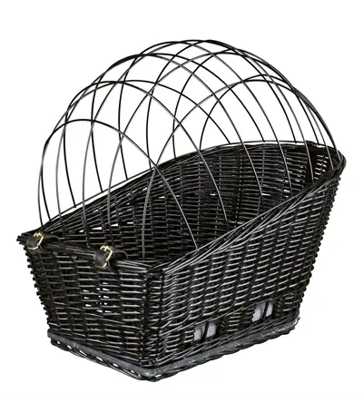 Trixie Fietsmand Draadkoepel Zwart 35x49x55 cm - Rooster