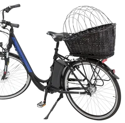 Trixie Fietsmand Draadkoepel Zwart 35x49x55 cm - Rooster - Afbeelding 6