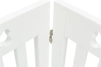 Trixie hondenhek wit 60-160 x 75 cm – in breedte verstelbaar, MDF - Afbeelding 11